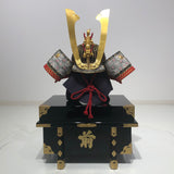 【O-006-K】Gold small plate laced scarlet two-piece cuirass armor (helmet only):金小札緋威二枚胴(兜のみ)