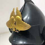 【O-021-K】Purple thread laced Iyo two-piece cuirass armor (helmet only):紫糸威伊予二枚胴(兜のみ)