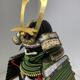 【O-027】Mugwort-Colored Thread Laced Diamond Stitch Two-Piece Cuirass Armor:蓬糸威菱綴二枚胴具足