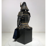 【O-023】 Woodpecker thread laced vertical seam two-piece cuirass armor:啄木糸威縦矧二枚胴具足