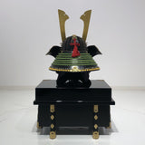 【O-027-K】Yomogi thread laced diamond laced two-piece cuirass armor (helmet only):蓬糸威菱綴二枚胴具足(兜のみ)