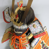 【O-004】Gold Small Plate Omodaka Laced Two-Piece Cuirass Armor":金小札沢潟威二枚胴具足