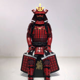 【O-033】Black Thread Laced Iyo Waist-Covering Two-Piece Cuirass Armor (Matte Finish)：黒糸威伊予腰取二枚胴具足（艶消し）