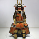 【O-006】Gold Small Plate Scarlet Laced Two-Piece Cuirass Armor：金小札緋威二枚胴具足