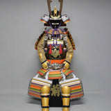 【O-025】Various Colors Thread Laced Chest-Covering Hotoke Two-Piece Cuirass Armor：色々威胸取仏二枚胴具足