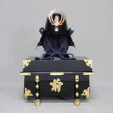 【O-066-K】Dark blue thread laced riveted head-shaped two-piece cuirass armor with matte lacquer finish (helmet only)紺糸威鋲綴頭形二枚胴具足（艶消塗）（兜のみ）