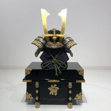 【O-027-K】Yomogi thread laced diamond laced two-piece cuirass armor (helmet only)：蓬糸威菱綴二枚胴具足（兜のみ）