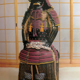 【O-034】Purple Thread Laced Chest-Covering Two-Piece Cuirass Armor：紫糸威胸取二枚胴具足