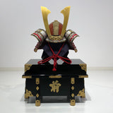 【O-038-K】Red thread laced large-sleeved red two-piece cuirass armor (helmet only)：赤糸威大袖赤二枚胴具足（兜のみ）