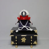 【O-017-K】U-no-hana thread laced Iyo two-piece cuirass armor (helmet only)：卯の花糸威伊予二枚胴（兜のみ）