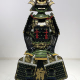 【O-027】Mugwort-Colored Thread Laced Diamond Stitch Two-Piece Cuirass Armor：蓬糸威菱綴二枚胴具足