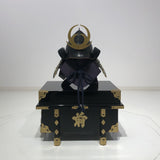 【O-031-K】Kashidori thread laced two-piece cuirass armor (helmet only)：樫鳥糸威二枚胴具足（兜のみ）