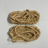 [B-095] Straw sandals 18cm
