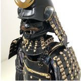 【O-023】 Woodpecker thread laced vertical seam two-piece cuirass armor：啄木糸威縦矧二枚胴具足