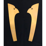 【O-004-K】Gold small plate laced otamada two-piece cuirass armor (helmet only)：金小札沢潟威二枚胴（兜のみ）