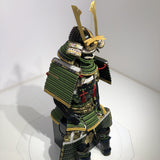 【O-027】Mugwort-Colored Thread Laced Diamond Stitch Two-Piece Cuirass Armor：蓬糸威菱綴二枚胴具足