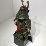 【O-019】Ancient Mugwort Thread Laced Small Plate Two-Piece Cuirass Armor：古代蓬糸威小札二枚胴具足