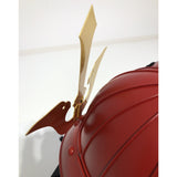 【O-033-K】Black thread laced Iyo-style waist-guard two-piece cuirass armor (aged finish) (helmet only)：黒糸威伊予腰取二枚胴具足（時代仕上げ）（兜のみ）