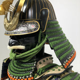 【O-019】Ancient Mugwort Thread Laced Small Plate Two-Piece Cuirass Armor：古代蓬糸威小札二枚胴具足