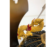 【O-014-K】Red thread laced fur pull two-piece cuirass armor (helmet only)：赤糸毛引威二枚胴（兜のみ）