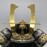 【O-027-K】Yomogi thread laced diamond laced two-piece cuirass armor (helmet only)：蓬糸威菱綴二枚胴具足（兜のみ）