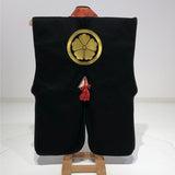 [B-053] Jinbaori (black woolen cloth with gold collar)