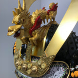 [C-009] Fuji-white thread-dyed black Iyo-fuda (child's armor)