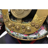 【O-038】Red Thread Laced Large Sleeved Red Two-Piece Cuirass Armor：赤糸威大袖赤二枚胴具足
