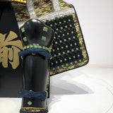 【O-027】Mugwort-Colored Thread Laced Diamond Stitch Two-Piece Cuirass Armor：蓬糸威菱綴二枚胴具足