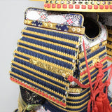 [C-006] Navy blue gold-plated modern kozane ooyoroi (children's armor)