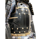 【O-023】 Woodpecker thread laced vertical seam two-piece cuirass armor：啄木糸威縦矧二枚胴具足