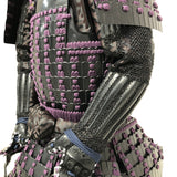 【O-021】Ancient purple thread laced Iyo-style two-piece cuirass armor：古代紫糸威伊予二枚胴具足