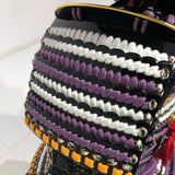 [C-009] Fuji-white thread-dyed black Iyo-fuda (child's armor)