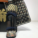 【O-019】Ancient Mugwort Thread Laced Small Plate Two-Piece Cuirass Armor：古代蓬糸威小札二枚胴具足