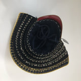 【O-031-K】Kashidori thread laced two-piece cuirass armor (helmet only)：樫鳥糸威二枚胴具足（兜のみ）
