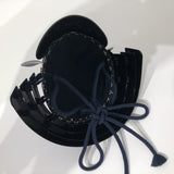 【O-074-K】Deep navy blue thread laced cloud dragon two-piece cuirass armor (helmet only)：濃紺糸威雲龍二枚胴具足（兜のみ）