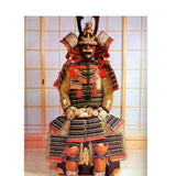 【O-005】Gold Small Plate Navy Blue Laced Two-Piece Cuirass Armor：金小札紺糸威二枚胴具足