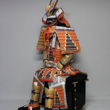 【O-004】Gold Small Plate Omodaka Laced Two-Piece Cuirass Armor"：金小札沢潟威二枚胴具足
