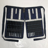 [O-063] Three-Piece Armor Set with Seven-Splint Shin Guards, Arm Gauntlets with Upper Arm Plates, and Thigh Armor