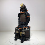 【O-045】Navy Blue Thread Laced Rusted Iron Riveted Two-Piece Cuirass Armor：紺糸威鉄錆鋲綴二枚胴具足