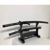 [A-041] Large sword and small sword (stone grain finish)