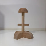 [A-013] Kabuto stand white wood (for adults)