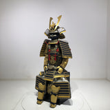 【O-024】Dark blue thread laced Buddha-style two-piece cuirass armor：紺糸威仏ニ枚胴具足