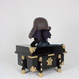 【O-053-K】Navy Blue Thread Laced Iron Rusted Kasa Riveted Two-piece Dou Armor (Atamagata) (Helmet Only)：紺糸威鉄錆笠鋲二枚胴具足（頭形）（兜のみ）