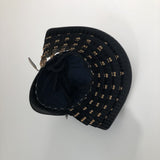 【O-023-K】Woodpecker thread laced vertical joined two-piece cuirass armor (helmet only)： 啄木糸威縦矧二枚胴（兜のみ）