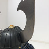 【O-029】Dark Navy Blue Thread Laced Gold Kara Two-Piece Cuirass Armor：濃紺糸威金唐二枚胴具足