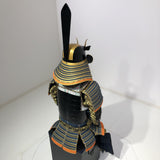 【O-032】Navy Blue Laced Chest-Covering Two-Piece Cuirass Armor：紺糸威胸取二枚胴具足