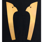 【O-007】Gold Small Plate Various Color Thread Laced Single-Shoulder Cuirass Armor：金小札色々糸威片脱胴具足