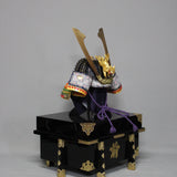 【O-025-K】Varied thread laced chest-guard Buddha two-piece cuirass armor (helmet only)：色々威胸取仏二枚胴（兜のみ）