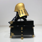 [Y-045-K] Tokugawa Ieyasu gold-plated head shape (small) (helmet only)